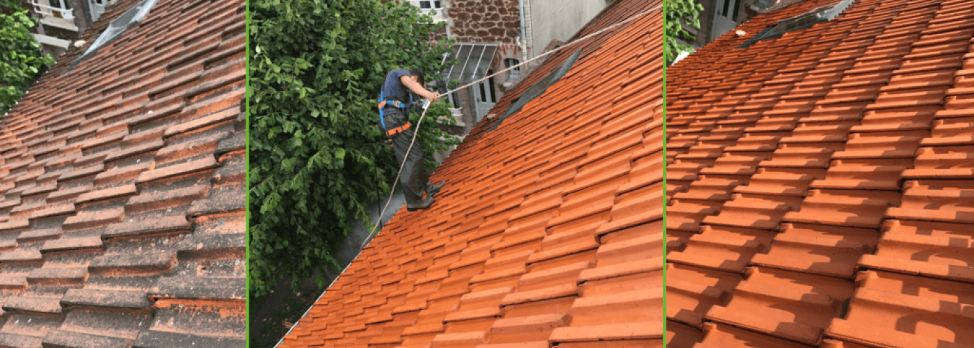 Démoussage toiture à Montargis